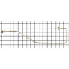 GENERAL ELECTRIC WB28K10188 RANGE BURNER SUPPLY TUBE LEFT REAR