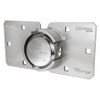 MASTER LOCK 770LHCKA HASP PADLOCK SILVER W/ (2) KEYS