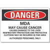 LYLE LCU4-0721-RD_7X5 DANGER SIGN 7 W X 5 H 0.001 THICK