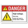 LYLE LCU4-0043-RD_10X7 DANGER SIGN 10 W X 7 H 0.001 THICK