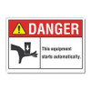LYLE LCU4-0166-ND_5X3.5 DANGER SIGN 5 W X 3-1/2 H 0.001 THICK
