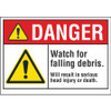LYLE LCU4-0068-RD_5X3.5 DANGER SIGN 5 W X 3-1/2 H 0.001 THICK