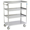 LAKESIDE 443 BULK LINEN CART,36-3/8" L X 22-1/4" W
