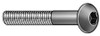 GRAINGER GLOBAL SOURCING BHSD0080100CP-PK100 SHCS BUTTON ALLOY STEEL #8-32X1 PK100
