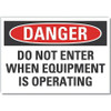 LYLE LCU4-0584-RD_14X10 MACHINE&OPERAT DANGER RFLCT LBL,10X14IN