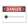 LYLE LCU4-0249-RD_5X3.5 DANGER SIGN 5 W X 3-1/2 H 0.001 THICK