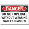 LYLE LCU4-0613-ND_7X5 DANGER SIGN 7 W X 5 H 0.001 THICK
