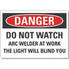 LYLE LCU4-0665-ND_5X3.5 DANGER SIGN 5 W X 3-1/2 H 0.001 THICK