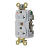 HUBBELL IG5362W RECEPTACLE WHITE 1.0 HP 3 WIRES 2 POLES