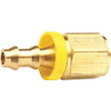 DIXON VALVE  COUPLING 2740604C PUSH ON HOSE FITTING 3/8 X1/4 BARBXNPTF