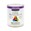 TRUE VALUE MFG COMPANY PDL30-QT PREMIUM DECOR ROYAL BLUE GLOSS ENAMEL PA