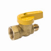 B&K 117-592 GAS HEATER BALL VALVE, FORGED BRASS, 9/1
