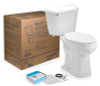 MANSFIELD 137CTK COMPLETE TOILET KIT, ELONGATED FRONT, AD