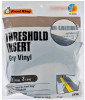 THERMWELL PRODUCTS RV/36H VINYL INSERT FOR ALUMINUM THRESHOLD, GRA