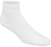 WIGWAM MILLS INC S1168-051-LG ATHLETIC SOCKS, QUARTER, WHITE, MEN'S LA