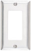PASS & SEYMOUR SS26CC25 WALL PLATE, 1-GANG, STAINLESS-STEEL