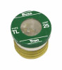 COOPER BUSSMANN TL-25PK4 4-PK. 25-AMP TYPE TL PLUG FUSE