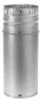 HI-TECH DURAVENT 3PVL-A12R ADJUSTABLE PELLET VENT PIPE, 3 X 12-IN.