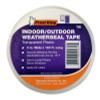 THERMWELL PRODUCTS T96H CLEAR PLASTIC WEATHERSEAL TAPE, 2 X 100-