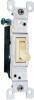 PASS & SEYMOUR 660IGCACC20 TOGGLE SWITCH, SP, GROUNDING, IVORY, 120
