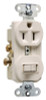 PASS & SEYMOUR 691LACC6 SWITCH & OUTLET, SINGLE-POLE, LIGHT ALMO
