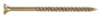 HILLMAN GROUP 42483 POWER PRO CERAMIC-COATED WOOD SCREWS, #1