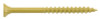 HILLMAN GROUP 42590 WOOD & DECK SCREWS, STAR DRIVE, TAN, #8 