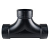 CHARLOTTE PIPE & FOUNDR ABS 00448  0600HA CLEAN OUT TEE, ABS/DWV, 2-WAY, 3-IN.
