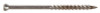 HILLMAN GROUP 48639 TRIM SCREWS, STAR, STAINLESS STEEL, 1-5/