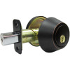 TAIWAN FU HSING INDUSTRIAL CO DLX71 KA3Z SINGLE-CYLINDER DEADBOLT, AGED BRONZE