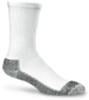 WIGWAM MILLS INC F1140-731-MD WORK SOCKS, DOUBLE CUSHIONED, WHITE & BL