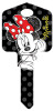 HILLMAN GROUP 87627 PAINTED KEY BLANK, DISNEY MINNIE MOUSE