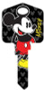 HILLMAN GROUP 87625 DISNEY MICKEY MOUSE PAINTED KEY BLANK