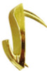 HILLMAN GROUP 122394 WALL BITER PICTURE HANGERS, BRASS, LARGE