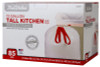 BERRY PLASTICS 1221749 TALL KITCHEN TRASH BAGS, 13-GALS., 85-CT