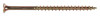 HILLMAN GROUP 967605 FAS-N-TITE WOOD SCREWS, PHILLIPS, ZINC &