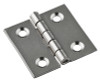 NATIONAL MANUFACTURING SALES CO. N211-013 BROAD HINGE, NICKEL, 1 X 1-IN., 4-PK.