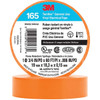 3M 7100169433 VINYL ELECTRICAL TAPE 165, ORANGE, 3/4"X