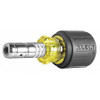 KLEIN TOOLS 65131 2-IN-1 HEX HEAD SLIDE DRIVER NUT DRIVER 