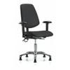 BLUE RIDGE ERGONOMICS BR-ESD-VDHCH-MB-CR-T0-A1-EG-ESDBLK ESD TASK CHAIR FABRIC BLACK