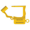 UNIVERSEAL UFLEX YELLOW50 PADLOCK SEAL 1-19/64 L USEABLE PK50