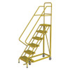 TRI-ARC KDEC106162-Y 96" HIGH 450 LB CAPACITY 6 STEP STAIRWAY