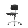 BLUE RIDGE ERGONOMICS BR-ESD-PDHCH-CR-T1-A0-EG ERGONOMIC CHAIR UPHOLSTERED VINYL BLACK
