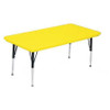 CORRELL AR2448-REC-28 ACTIVITY BLOW-MOLDEDTABLE 24X48 YELLOW