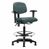 BLUE RIDGE ERGONOMICS BR-VHBCH-RG-T1-A1-CF-RG-8546 ERGONOMIC CHAIR POLYURETHANE BLUE