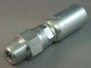 KURT MPX-08-06 CRIMP FITTING STRAIGHT 1/2 ID NPT