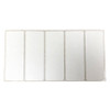 GRAINGER GLOBAL SOURCING 60DX28 BARCODE PRINTER LABEL,4" W,1-1/2" H