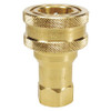 DIXON VALVE  COUPLING 1HF1-B HSERIES POPPET FNPT 1/8 COUPLER 1/8 BR