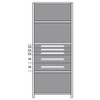 LYON DDJ115016 SHELF 85 H 36 W STEEL 800 LB CAPACITY