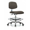BLUE RIDGE ERGONOMICS BR-ECR-VDHCH-CR-EC-ESDBLK ERGONOMIC CHAIR UPHOLSTERED VINYL